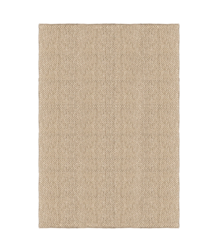 Layered Basket Weave Sisal Rug natural