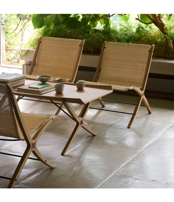 &Tradition X HM13 Salontafel eiken / walnoot