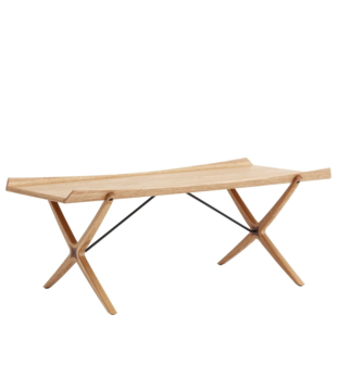 X HM13 Coffee Table oak / walnut 120cm