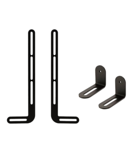 Soundbar Bracket and Angle Bracket, charcoal, 2 stuks