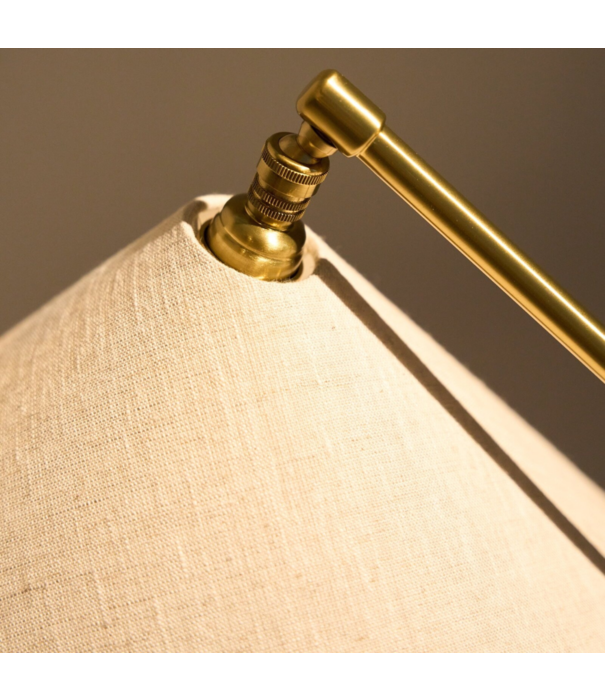 Gubi  Gubi Gräshoppa table lamp, fabric shade