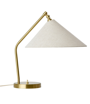 Gubi Gräshoppa Table Lamp, fabric shade