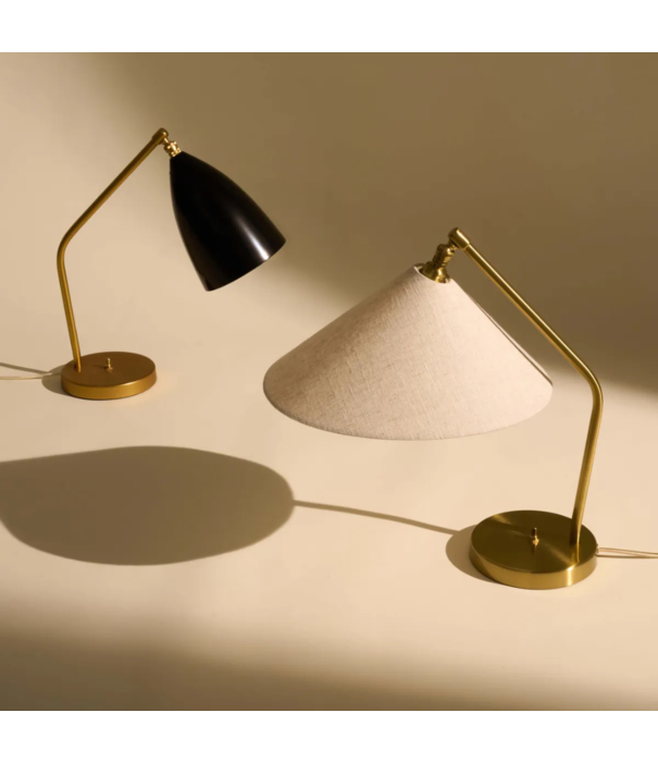 Gubi  Gubi Gräshoppa Tafellamp, canvas kap