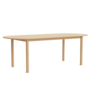 Hay Annex Oblong Dining Table oak, oak base 220 x 95