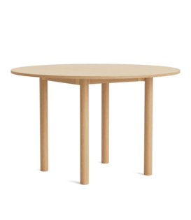 Annex Round Dining Table lacquered oak 110cm