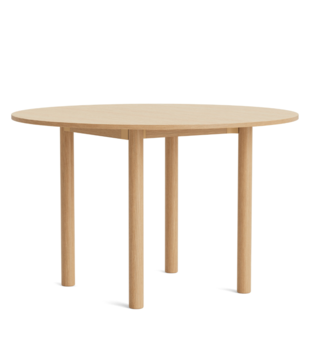 Annex Round Dining Table lacquered oak 120cm