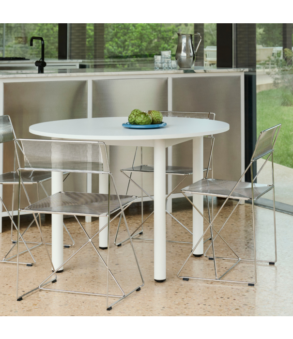 Hay  Hay Annex Dining Table lacquered oak Ø110