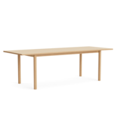 Annex Overhang Dining Table lacquered oak, oak 220cm