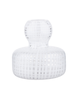 Marimekko Flower Vaas clear, white