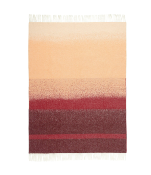 Marimekko Selänne Deken burgundy 140 x 180