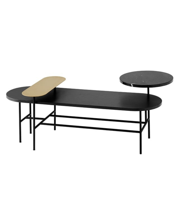 &Tradition &Tradition Palette JH7 Salontafel zwart