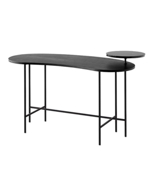 Palette JH9 Desk nero marble, black ash