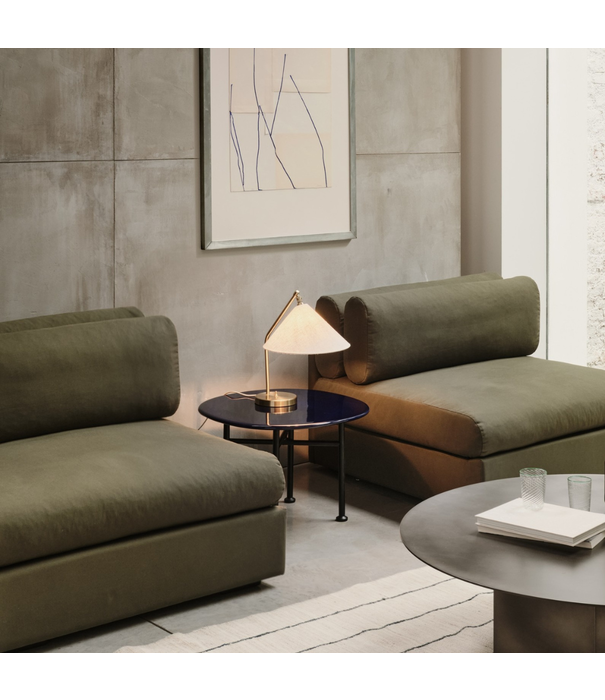 Gubi  Gubi Gräshoppa table lamp, fabric shade