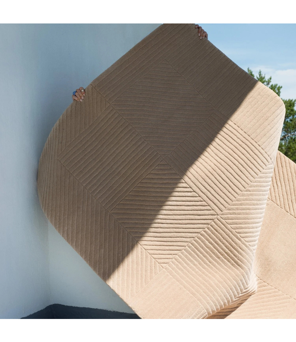 Finarte Finarte Kvartsi Vloerkleed beige