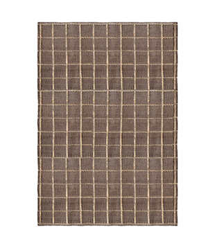 Layered Strata Jute Vloerkleed  brown