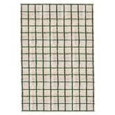 Layered Strata Jute Rug green