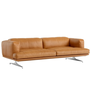 &Tradition Inland AV23 3-seater sofa, cognac Noble leather