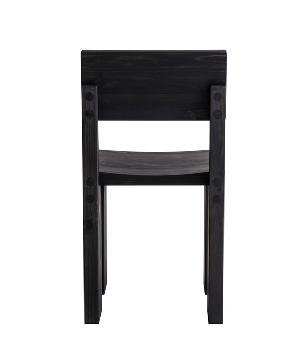 Vaarnii Vaarnii  001 dining chair black pine