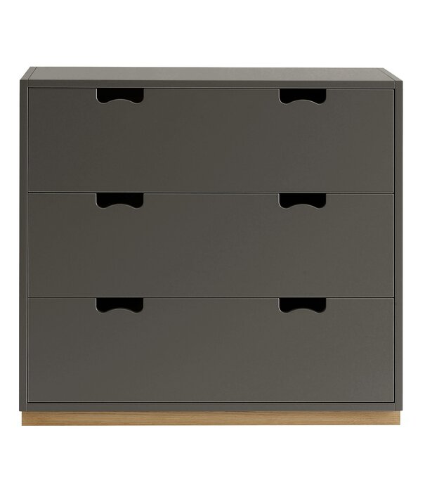 Asplund   Asplund Snow A3 Ladekast, eiken plint