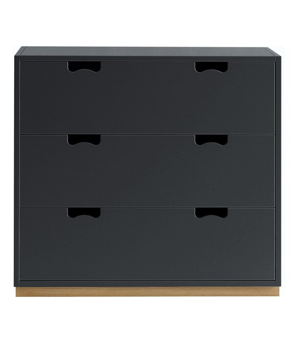 Asplund   Asplund Snow A3 Ladekast, eiken plint