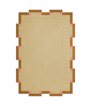 Layered Teklan Fregio Rug Butter Blossom