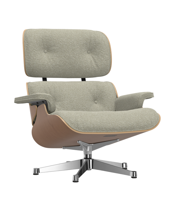 Vitra  Vitra Eames Lounge Chair & Ottoman kersenhout, Nubia cream