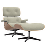 Vitra Eames Lounge Chair & Ottoman kersenhout, Nubia cream