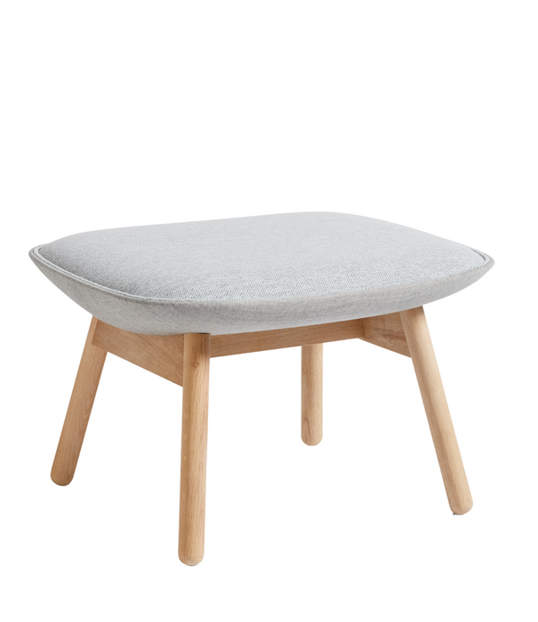 Hay  Uchiwa Quilted Lounge Stoel Mode 002 grijs / Remix 123 grijs