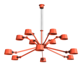 Bolt Chandelier 12 arm