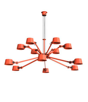 Bolt 12 arm  Chandelier Hanglamp