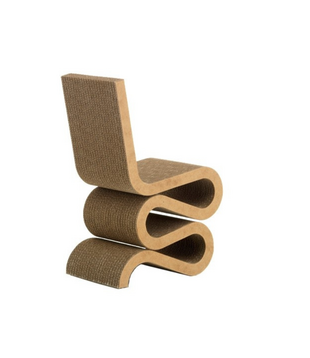 Vitra Miniatures Collection Wiggle Side Chair