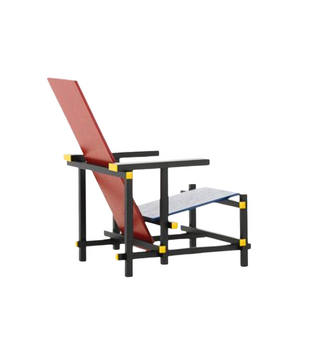 Vitra Miniatures Collection Rood Blauwe Stoel