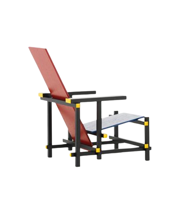 Vitra  Vitra - Miniatuur  Rietveld Rood Blauwe Stoel