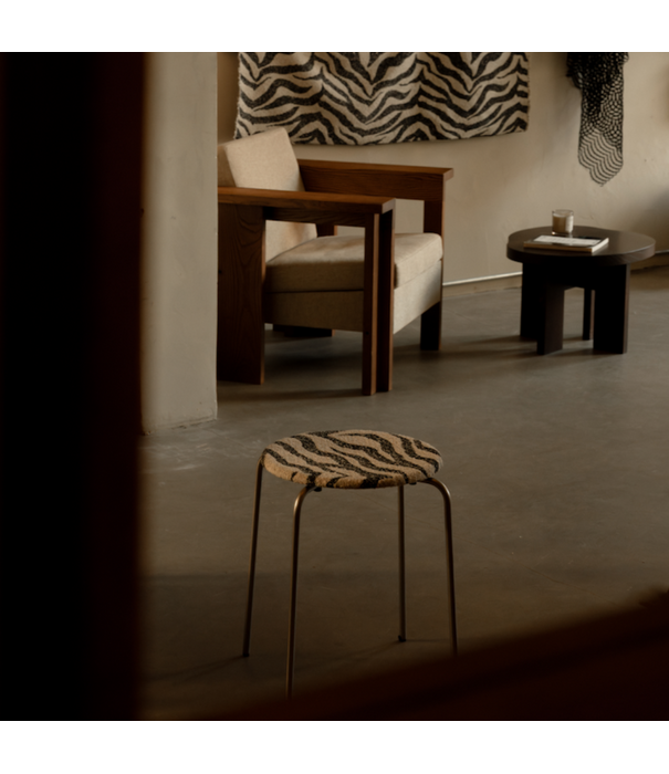 Frama  Frama Petit Rond Chair, leather seat - Copy