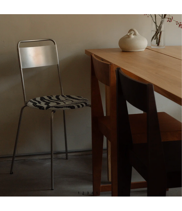 Frama  Frama Petit Rond Chair, leather seat - Copy