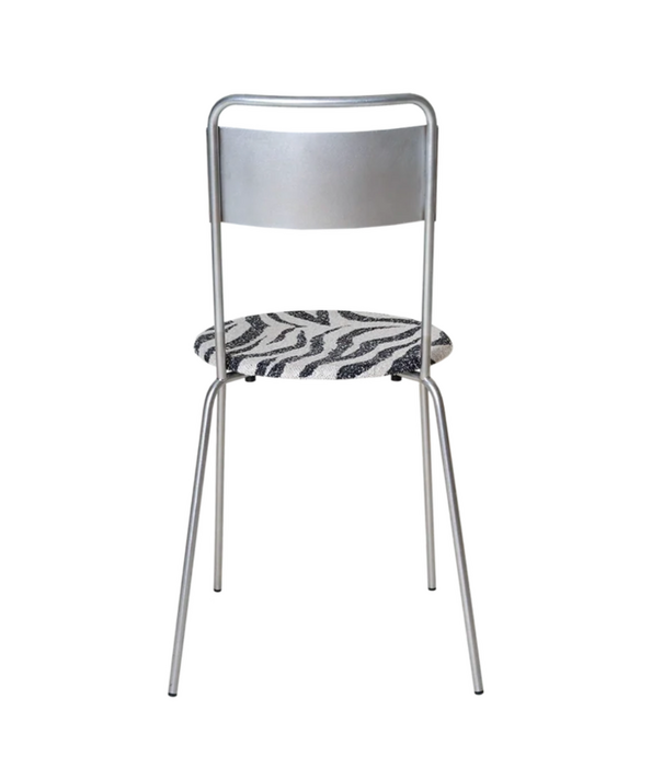 Frama  Frama Petit Rond Stoel, Zebra zitting gestoffeerd