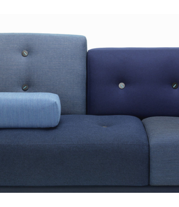 Vitra  Vitra Polder Compact Sofa, lage armleuning links