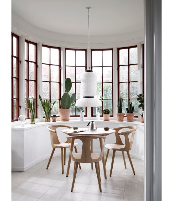 &Tradition  In Between SK2 Dining Chair, seat upholstered