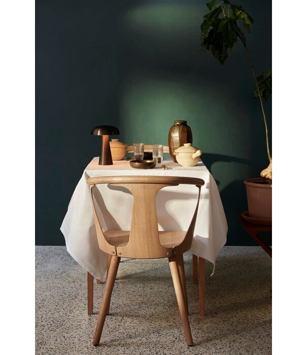 &Tradition  In Between SK2 Dining Chair, seat upholstered