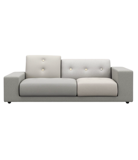 Vitra Polder Compact Sofa, lage armleuning links