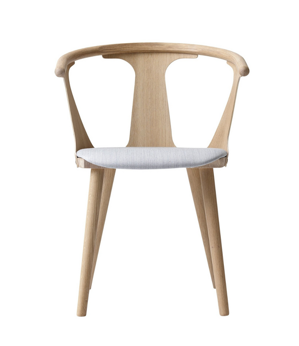 &Tradition  In Between SK2 Dining Chair, seat upholstered