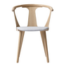 &Tradition In Between SK2 Dining Chair, seat upholstered