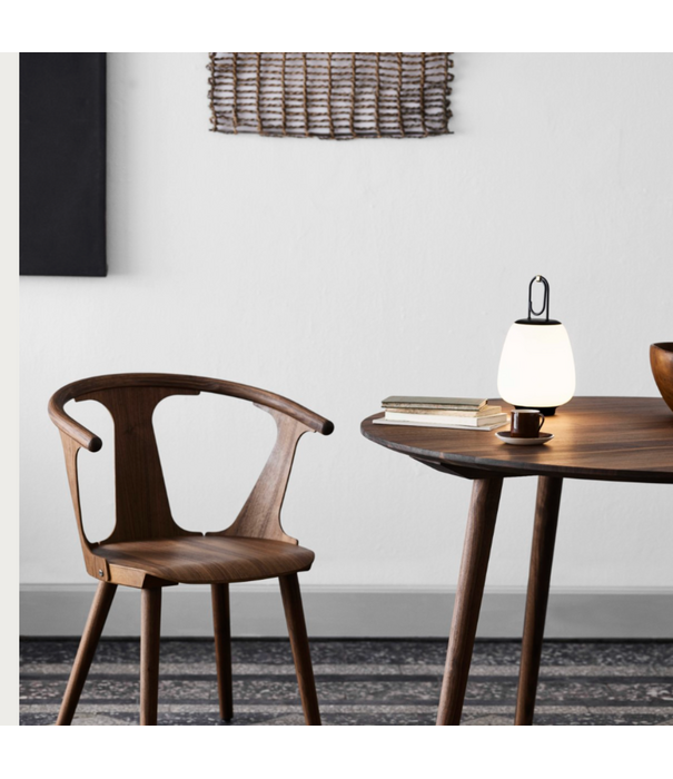&Tradition  In Between SK2 Dining Chair, seat upholstered