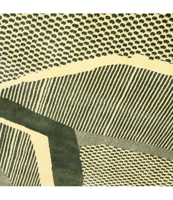 Haus Üger Haus Üger Signed Rug soft yellow-deep olive