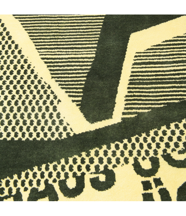 Haus Üger Signed Rug soft yellow-deep olive