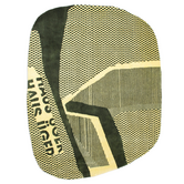 Haus Üger Signed Rug soft yellow-deep olive