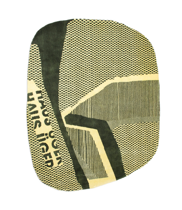 Haus Üger Haus Üger Signed Vloerkleed soft yellow-deep olive