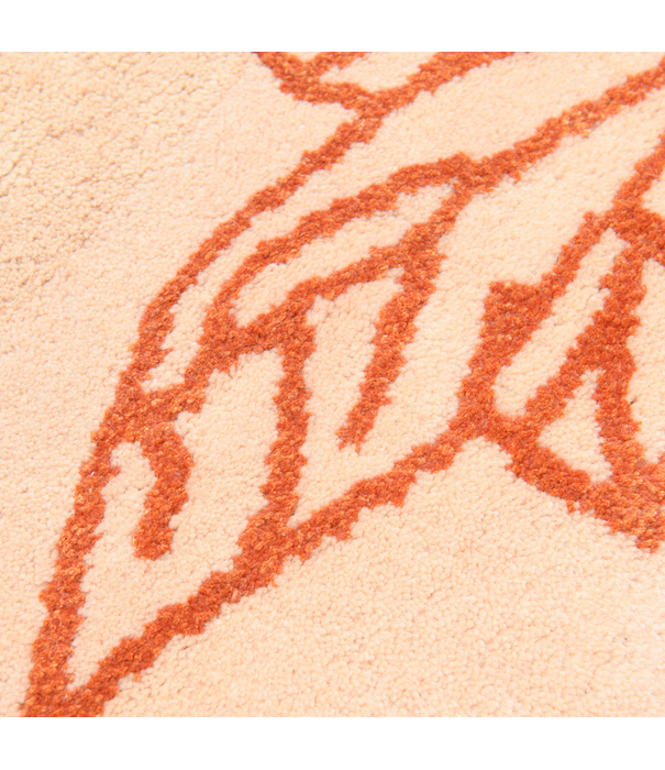 Haus Üger Haus Üger Shape of a Break Rug orange