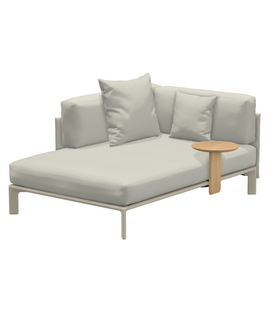 Vitra Anagram Chaise Longue,  Hola pearl 09/ chalk base