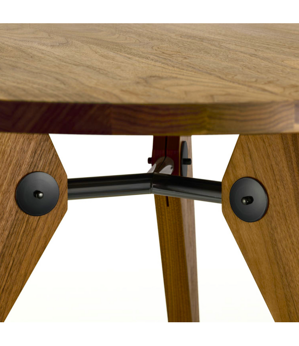 Vitra  Vitra Gueridon Dining Table solid oiled American walnut